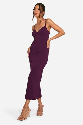 Robe midi - Violet