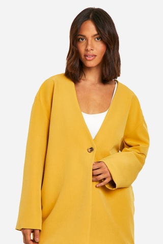 Blazer oversize - Moutarde