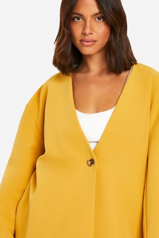 Blazer oversize - Moutarde
