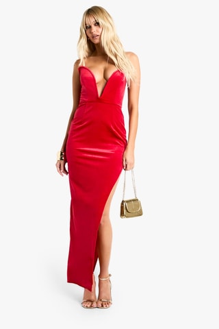 Robe bustier - Rouge