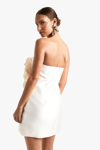 Robe bustier - Crème