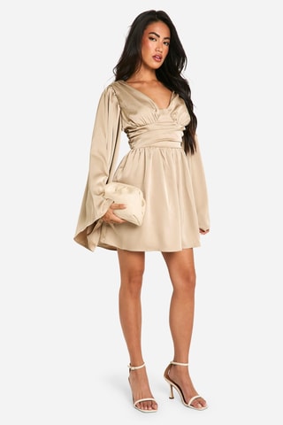 Robe patineuse - Beige