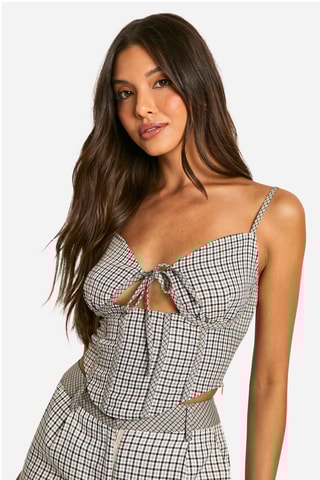 Crop top - Beige