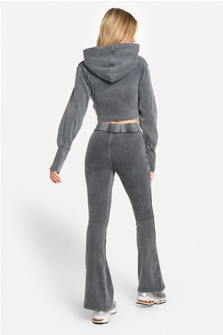 Sweat à capuche et pantalon flare - Anthracite