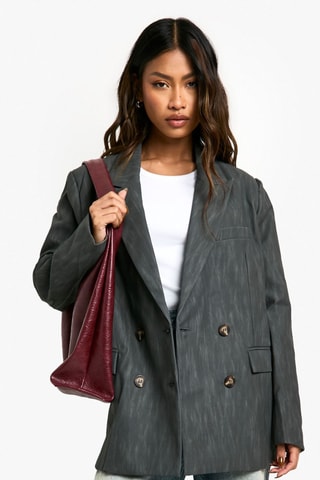 Blazer oversize - Gris