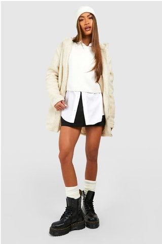 Gilet long - Crème