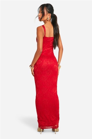 Robe longue - Rouge