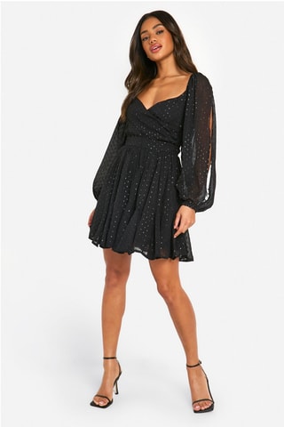 Robe patineuse - Noir