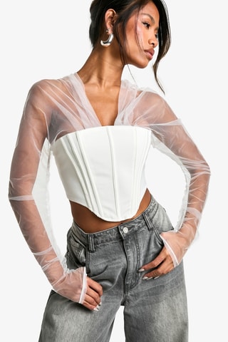 Crop top - Ivoire
