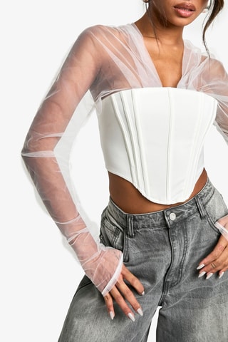 Crop top - Ivoire