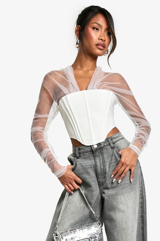 Crop top - Ivoire
