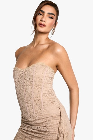 Robe bustier - Nude