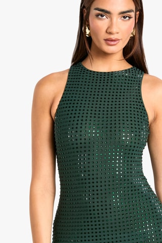 Robe longue - Vert émeraude