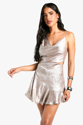 Robe patineuse - Argenté