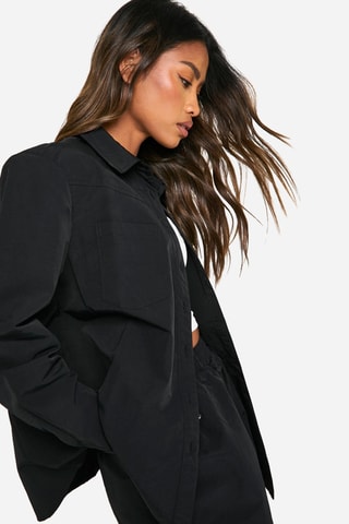 Chemisier oversize - Noir