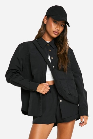 Chemisier oversize - Noir