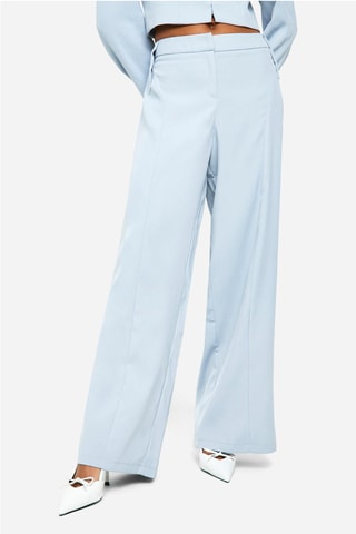 Pantalon wide legs - Bleu