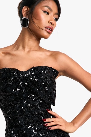 Robe bustier - Noir