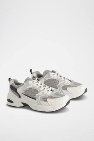 Baskets - Blanc et gris