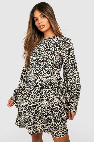 Robe patineuse - Beige