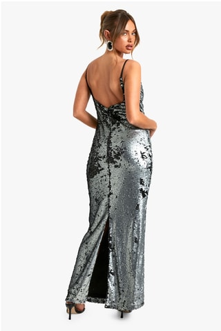 Robe longue - Argenté