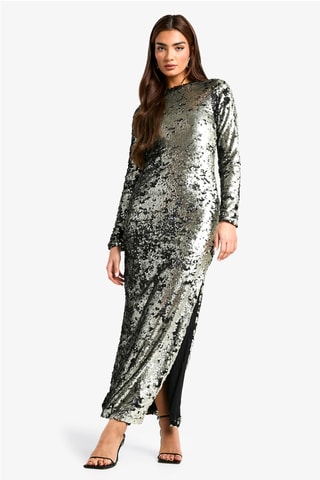 Robe longue - Argenté