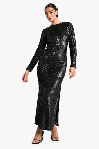 Robe longue - Noir