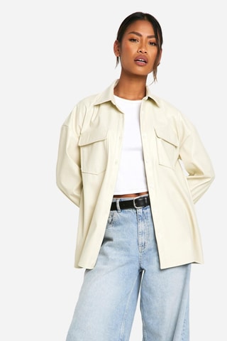 Surchemise oversize - Ecru