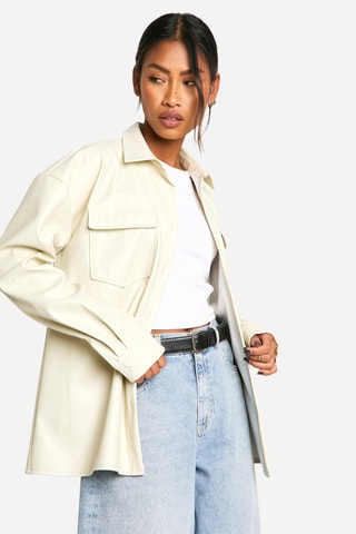 Surchemise oversize - Ecru