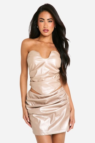 Top bustier - Beige