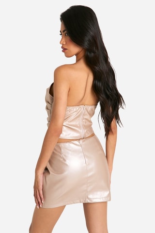 Top bustier - Beige