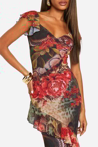Robe longue - Rouge