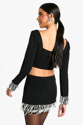 Crop top - Noir
