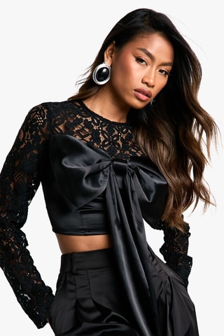 Crop top - Noir