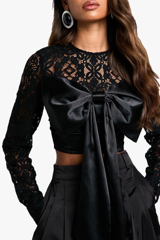 Crop top - Noir