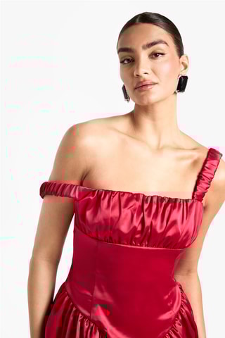 Robe patineuse - Rouge