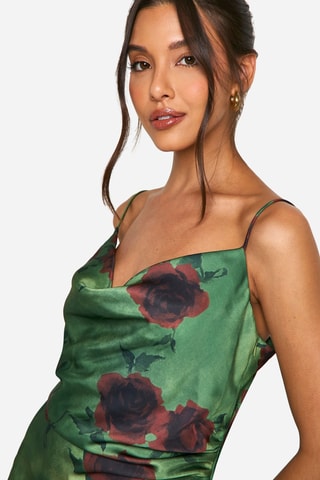 Robe midi - Kaki
