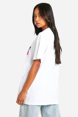 T-shirt oversize - Blanc