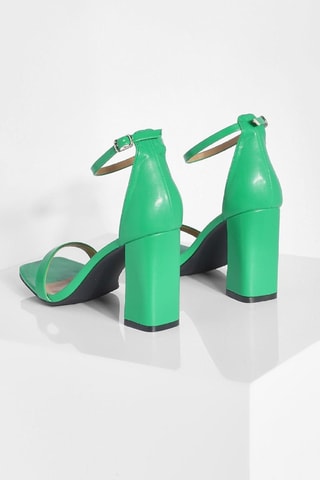 Sandales à talons - Vert