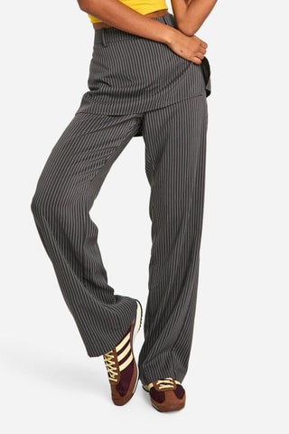 Pantalon droit - Gris