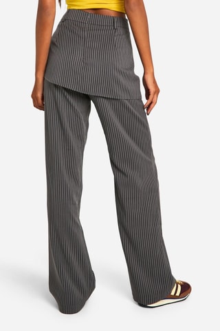 Pantalon droit - Gris