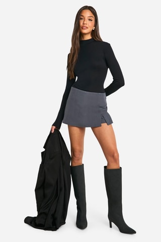 Jupe-short - Gris