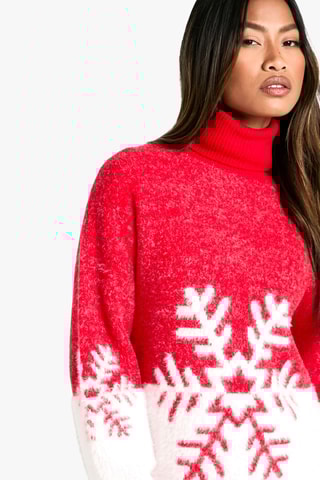 Robe pull - Rouge