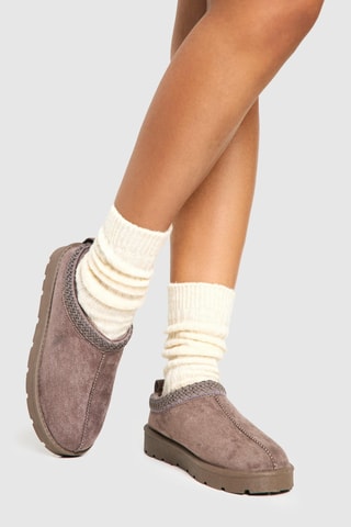 Mules - Taupe