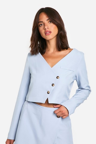 Blazer oversize - Bleu