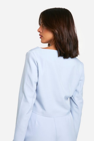 Blazer oversize - Bleu