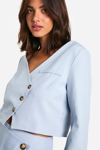 Blazer oversize - Bleu
