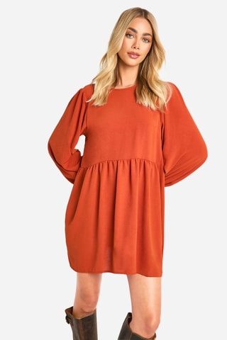 Robe patineuse - Orange