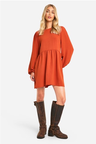 Robe patineuse - Orange