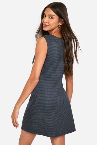 Robe patineuse - Bleu marine